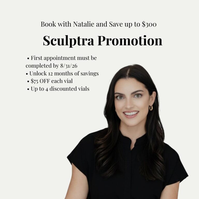 Natalie Sculptra Promo